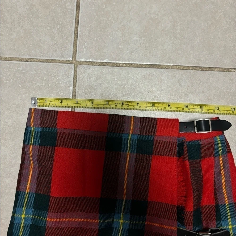Glenshiel Anderson Innes + Co Ltd Made in Scotland tartan kilt/skirt